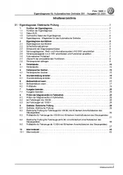 VW Polo 3 6N (94-02) Eigendiagnose Automatikgetriebe 001 Reparaturanleitung PDF