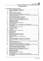 VW Polo 3 Typ 6N (94-02) Eigendiagnose Fahrwerk für ABS Reparaturanleitung PDF
