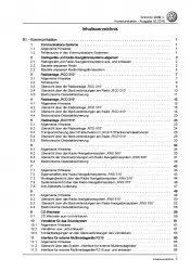 VW Scirocco Typ 13 (08-14) Radio Navigation Kommunikation Reparaturanleitung PDF