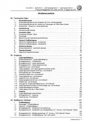 VW Scirocco 13 (08-14) 6 Gang Schaltgetriebe 02Q 0BB 0FB Reparaturanleitung PDF