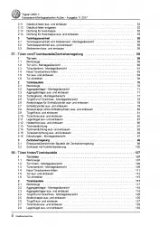 VW Tiguan Typ 5N (07-16) Karosserie Montagearbeiten Außen Reparaturanleitung PDF