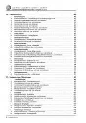 VW e-Up! BL1 2013-2016 Karosserie Montagearbeiten Innen Reparaturanleitung PDF