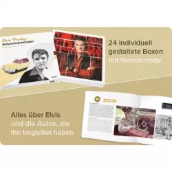 Elvis Presley Rock n Roll Fans Adventskalender Weihnachten Franzis Verlag