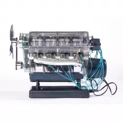 V8 Motor Lernpaket zum selber Bauen Sportwagen Bausatz Modellbau Franzis Verlag