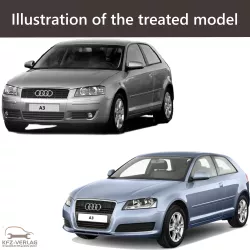 E-Book workshop manual for Audi A3 type 8P, 8P1, 8PA year of construction 2003, 2004, 2005, 2006, 2007, 2008, 2009, 2010, 2011, 2012