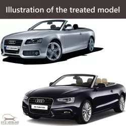 E-Book workshop manual for Audi A5 Cabriolet type 8F year of construction 2009, 2010, 2011, 2012, 2013, 2014, 2015, 2016