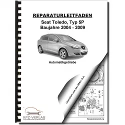 SEAT Toledo 5P (04-09) 6 Gang Automatikgetriebe DSG DKG 02E Reparaturanleitung
