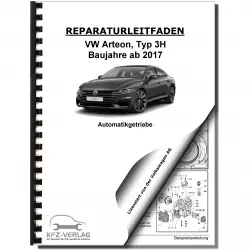 VW Arteon 3H 2017-2020 6 Gang Automatikgetriebe DSG DKG 0D9 Reparaturanleitung