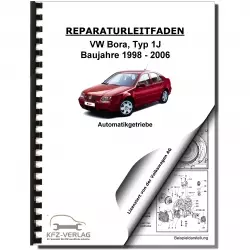 VW Bora Typ 1J 1998-2006 5 Gang Automatikgetriebe 09A Reparaturanleitung
