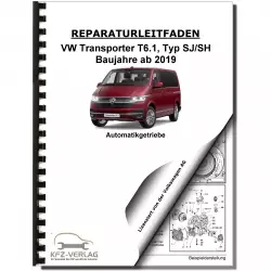 VW Transporter T6.1 (19>) 7 Gang Automatikgetriebe DKG 0BT Reparaturanleitung