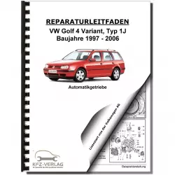 VW Golf 4 Variant 97-06 6 Gang Automatikgetriebe DSG DKG 02E Reparaturanleitung