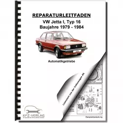 VW Jetta 1 Typ 16 1979-1984 3 Gang Automatikgetriebe 010 Reparaturanleitung