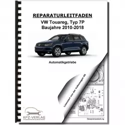 VW Touareg Typ 7P (10-18) 8 Gang Automatikgetriebe 0C8 Reparaturanleitung