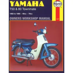 Yamaha T50 80 Townmate 49cc 79cc (1983-1995) Reparaturanleitung Haynes