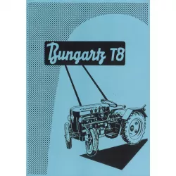 Bungartz Spezial-Schlepper T8P T8 (ab 1964) Betriebsanleitung Ersatzteilliste