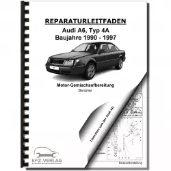 Audi A6 4A 1990-1997 Motronic Einspritz/Zündanlage 4,2l Reparaturanleitung