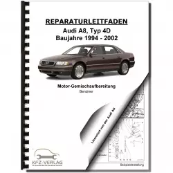 Audi A8 4D 1994-2002 Motronic Einspritz- Zündanlage 193 PS Reparaturanleitung