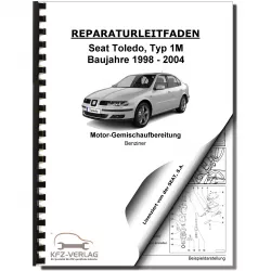 SEAT Toledo 1M (98-04) Motronic 180 PS Einspritz- Zündanlage Reparaturanleitung