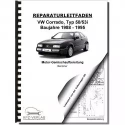 VW Corrado 50 (88-95) 2,0l KE-Motronic Einspritz- Zündanlage Reparaturanleitung