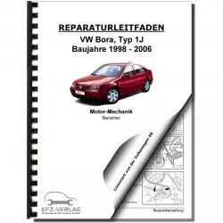 VW Bora 1J 1998-2006 1,8l Benzinmotor 150-180 PS Mechanik Reparaturanleitung