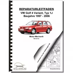 VW Golf 4 Variant (97-06) 5-Zyl. 2,3l Benzinmotor VR5 150 PS Reparaturanleitung