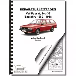 VW Passat 2 32 (80-88) 4-Zyl. Benzinmotor 60-90 PS Mechanik Reparaturanleitung