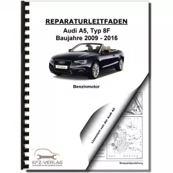 Audi A5 Typ 8F 2009-2016 6-Zyl. Benzinmotor 3,0l 272-333 PS Reparaturanleitung
