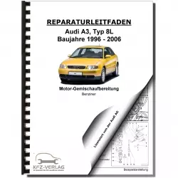 Audi A3 Typ 8L 1996-2006 Simos Einspritz- Zündanlage 100 PS Reparaturanleitung