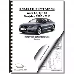 Audi A5 Typ 8T 2007-2016 Benzin 170 PS Einspritz- Zündanlage Reparaturanleitung