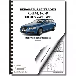 Audi A6 Typ 4F 2004-2011 Benzin Einspritz- Zündanlage 334 PS Reparaturanleitung