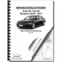 Audi A8 Typ 4H 2010-2017 Simos Einspritz- Zündanlage 204 PS Reparaturanleitung