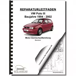 VW Polo 3 6N 1994-2002 Motronic Einspritz- und Zündanlage 2V Reparaturanleitung