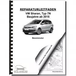 VW Sharan Typ 7N ab 2015 4-Zyl. 1,4l Benzinmotor 125-150 PS Reparaturanleitung