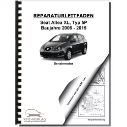 SEAT Altea 5P5 (06-15) 4-Zyl. 1,6l Erdgas Benzinmotor 102 PS Reparaturanleitung