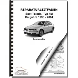 SEAT Toledo 1M 1998-2004 4-Zyl. 1,4l Benzinmotor 75-105 PS Reparaturanleitung