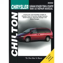 Chrysler Town Country Dodge Caravan Grand Voyager USA Reparaturanleitung Chilton