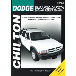 Dodge Durango Dakota Pick-Ups 2001-2004 USA US Kanada Reparaturanleitung Chilton