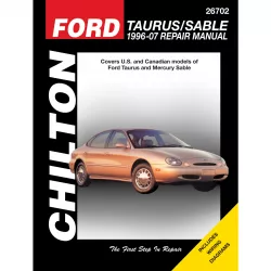 Ford Taurus Sable 1996-2005 US-Modell USA Reparaturanleitung Chilton