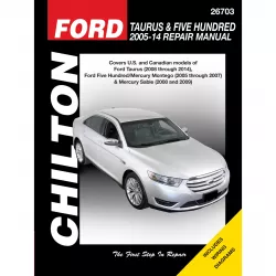 Ford Taurus Five Hundred 2005-2014 US-Modell USA Reparaturanleitung Chilton