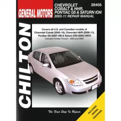 General Motors Chevrolet Cobalt HHR Pontiac G5 Saturn Reparaturanleitung Chilton