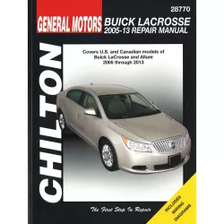 General Motors Buick LaCrosse Allure 2005-2013 Import Reparaturanleitung Chilton