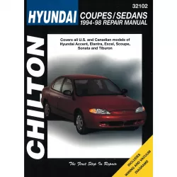 Hyundai Accent Elantra Excel Scoupe Sonata Tibouron Reparaturanleitung Chilton