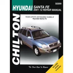 Hyundai Santa Fe 2001-2012 US USA Kanada Import Reparaturanleitung Chilton