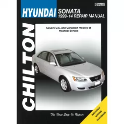 Hyundai Sonata 1999-2014 US USA Kanada Import Reparaturanleitung Chilton