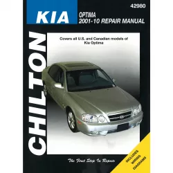 Kia Optima 2001-2010 USA US Kanada Import Reparaturanleitung Chilton