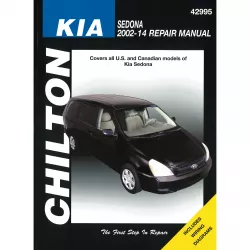 Kia Sedona 2002-2014 USA US Kanada Import Reparaturanleitung Chilton