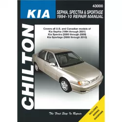 Kia Sephia Spectra Sportage 1994-2010 Reparaturanleitung Chilton