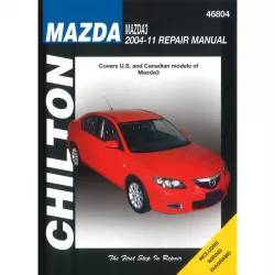 Mazda 3 Typ BK 2004-2011 Reparaturanleitung Chilton