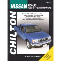 Nissan Frontier Xterra Pathfinder Pick-Ups 1996-2004 Reparaturanleitung Chilton