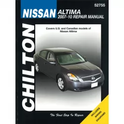Nissan Altima 2007-2010 USA US Kanada Canada Import Reparaturanleitung Chilton